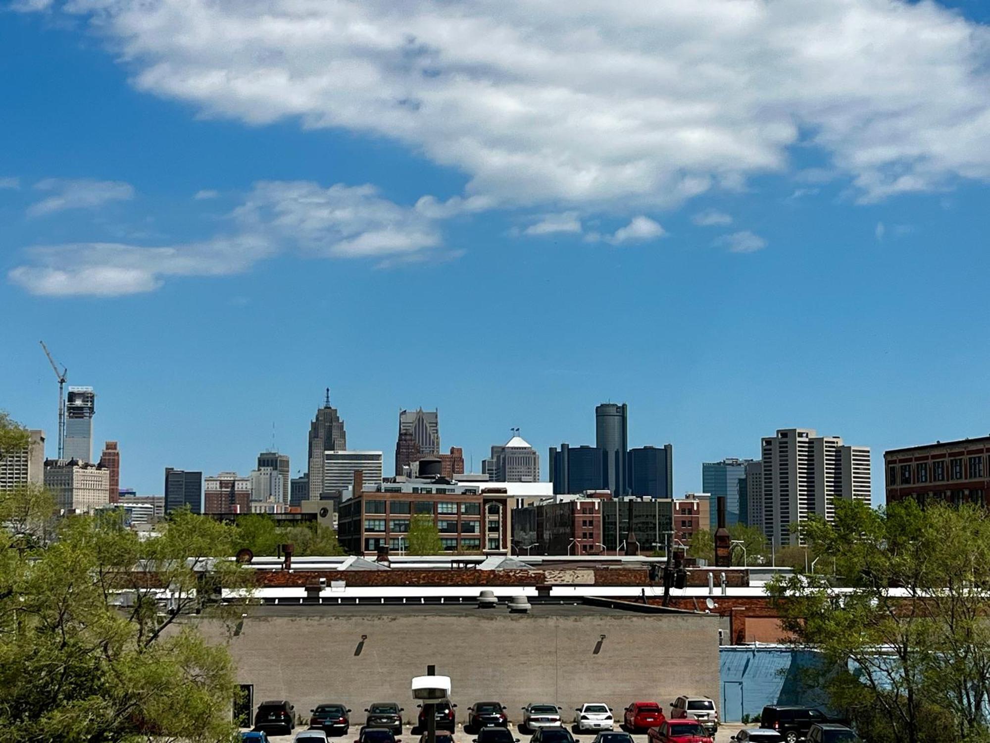 شقة 420 Friendly Skyline View Downtown Loft Free Parking ديترويت المظهر الخارجي الصورة